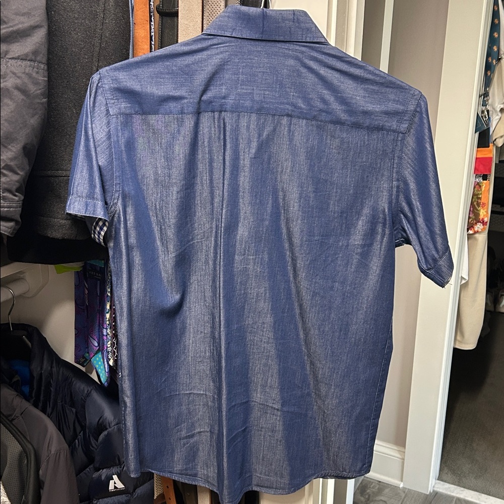 Italian Linen button down shirt - Picture 3 of 4